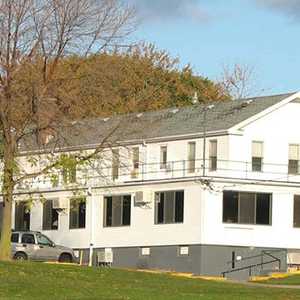 Maple Lane GC: clubhouse