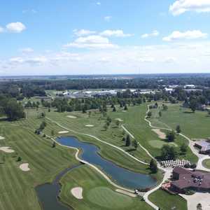 Woodland Hills GC: Aerial view