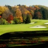 A fall day view of a fairway at Bloomfield Hills Country Club.