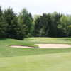 A view of the 9th green at Front 9 from Hawk Hollow Championship Golf Course.