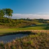 A view of fairway #18 at The Kingsley Club.