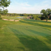 A view of a hole at Bootlegger Short Course from Forest Dunes Golf Club.