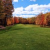 A view from tee #5 at Fountains Course from Garland Lodge & Golf Resort.