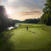 View from the 1st tee box at Betsie Valley - Crystal Mountain Resort 