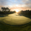 View of the 8th green from Betsie Valley - Crystal Mountain Resort