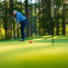 View from the 5th green at Mountain Ridge - Crystal Mountain Resort.