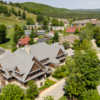 Aerial view from Crystal Mountain Resort.