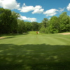 Looking back from the 9th green at The Loon Golf Course