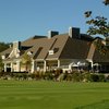 A view of the clubhouse at Twin Lakes Golf Club