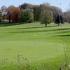A fall view of green at Meridian Sun Golf Club