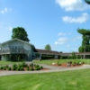A view of the clubhouse at Lincoln Golf Club.