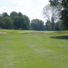 A view of the 15th green at Arbor Hills Golf Club