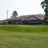 A view of the clubhouse at Arbor Hills Golf Club