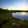 A view of hole #4 at Peaks Course from Boulder Pointe Golf Club