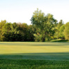 A view of the practice area at Hampton Golf Club