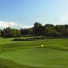 A view of green at Golden Fox Course from Fox Hills Golf Center