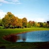 A view of green with water coming into play from right at Clark Lake Course at Clark Lake Golf Course