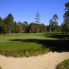 A view of the 18th green at White Pine National Golf Club
