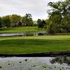 A view over the water from Gauss Green Valley