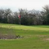 A spring view of green at Sandy Ridge Golf Course