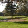 A view of the 18th green at Milham Park Golf Course