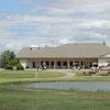 A view of the clubhouse at Holly Meadows Golf Course
