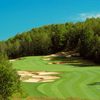 With plenty of difficult bunkers and confounding greens, Tom Doak's Black Forest golf course at Wilderness Valley tests patience as well as skill.