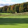 A view of the 1st green at Indian Lake Golf and Country Club