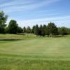 A view of the green at Katke Golf Course