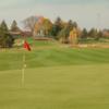 View of a green at Groesbeck Golf Course