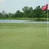 View of a hole at Lake Erie Metropark Golf Course