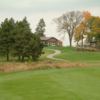 A view of the clubhouse at Groesbeck Golf Course