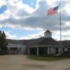A view of the clubhouse at Washtenaw Golf Club