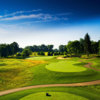 A view from a tee at Island Hills Golf Club