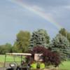 Rainbow over Winding Creek Golf Course