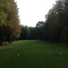 A fall view from a tee at Pine River Golf Club