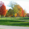 A fall view from Deer Run Golf Course at Lakes of the North