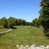 A view of a tee at Chestnut Valley Golf Course