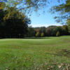 A view of a green at Charlevoix Golf Course
