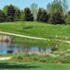 A view over a pond at North Kent Golf Course