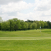 A view of a green at Orchard Hills Golf Club