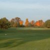 A view from a tee at Yankee Springs Golf Course