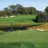 A view of a green at The Wolverine Course from Grand Traverse Resort & Spa
