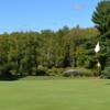 A view of a hole at Interlochen Golf Club