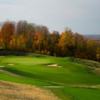 A view of green #13 at Champion Hill Golf Club