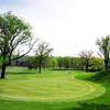 A view of green #10 at Huron Hills Golf Course