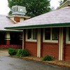 A view of the clubhouse at Rouge Park Golf Course