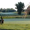 A view of  the 10th tee at College Fields Golf Club