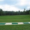 A view from the driving range tees at Copper Hills Golf Club