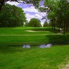 A view of the 13rd green at Rush Lake Hills